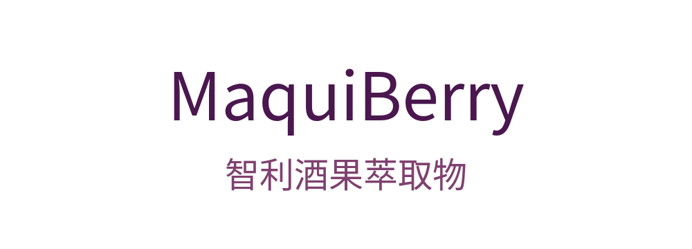 MaquiBerry智利酒果萃取物原料文字識別